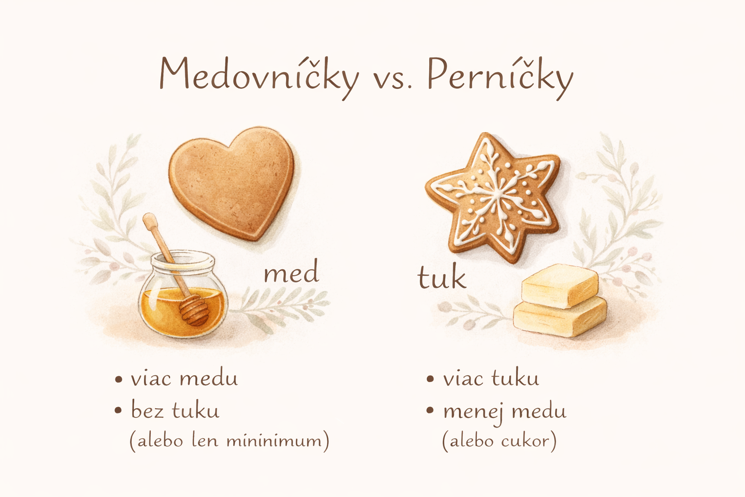 Medovníčky alebo Perníčky?